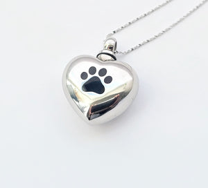 Paw Urn Necklace