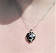 Load image into Gallery viewer, Paw Urn Necklace